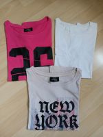 T-Shirt kurzarm weiß, pink, rosa Gr. 146-152 Frankfurt am Main - Riederwald Vorschau