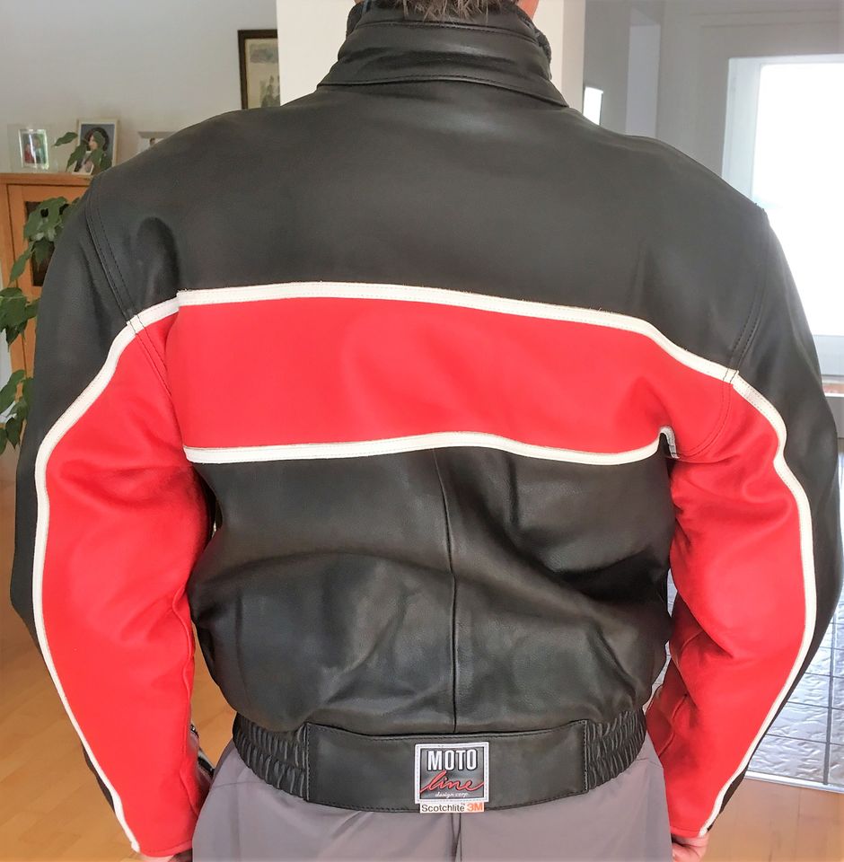 Motorrad Leder Jacke 60´s  Speedster  NEUwertig Gr.52 in Gröbenzell