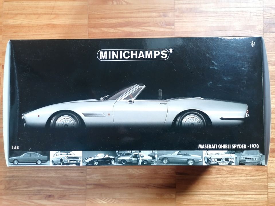 Maserati Ghibli Spyder 1970 Cabriolet Minichamps 100123330 1:18 in Dillingen (Donau)