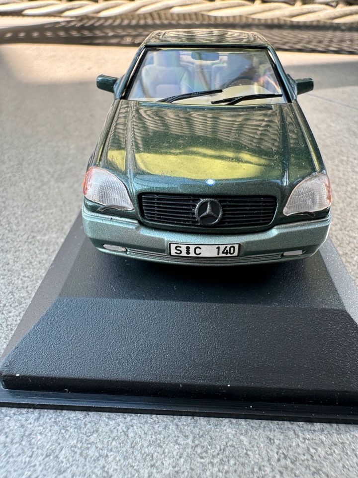 Minichamps Mercedes Benz 600 SEC, malachit mit OVP in Wilhelmshaven