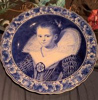 Wandteller Delft Paulus Moreelse 'Die kleine Prinzessin‘ Eimsbüttel - Hamburg Lokstedt Vorschau