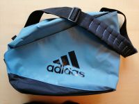 Sporttasche Adidas Climaproof schwarz/blau +++ Wickeltasche Sachsen - Waldkirchen Vorschau