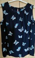 bonprix Bluse ärmellos, Top, neuwertig,dunkelblau, Viskose,  44 Schleswig-Holstein - Oststeinbek Vorschau