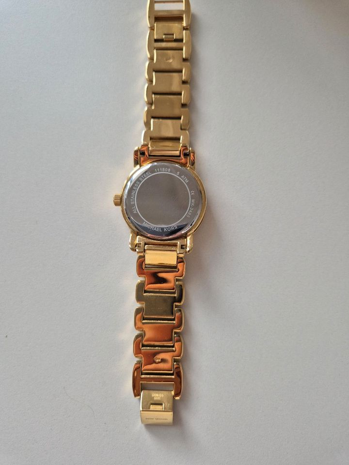 Michael Kors Damen Uhr Armbanduhr, gold, MK3485 in Einhausen