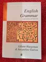 English Grammar a generative perspective, Haegeman, Gueron, neu Baden-Württemberg - Aichwald Vorschau