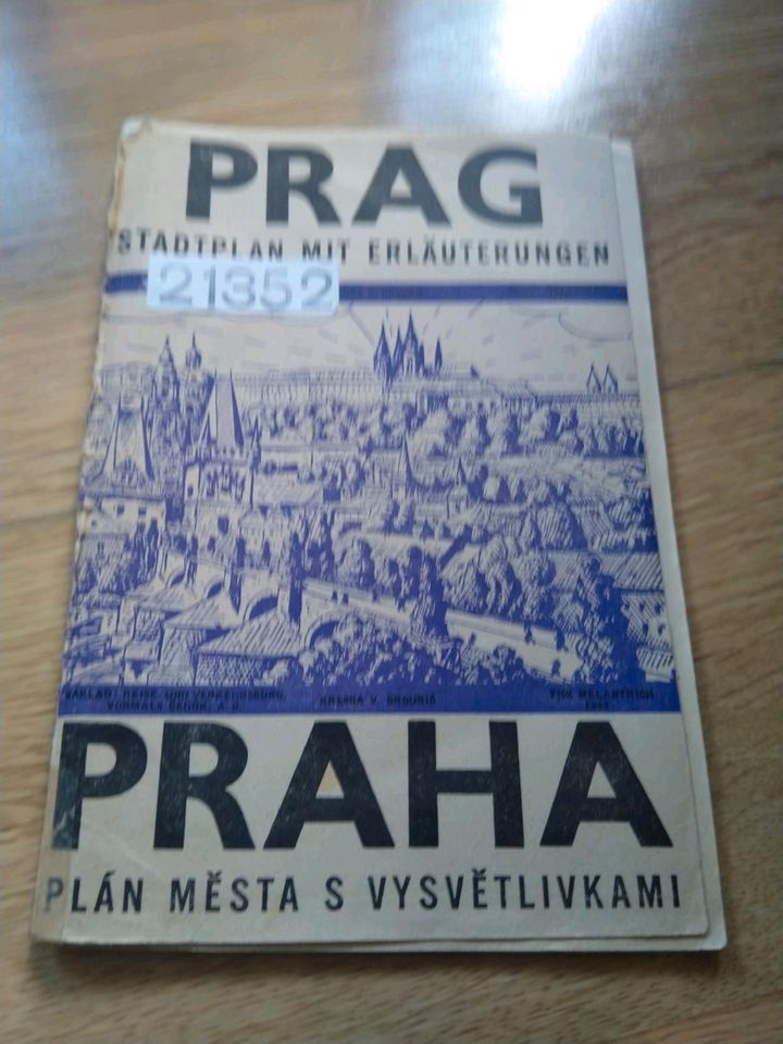 Stadtplan von Prag in Riesa