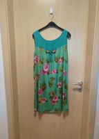 Kleid Sommerkleid Strandkleid grün türkis mit Blumen, onesize Bayern - Bamberg Vorschau