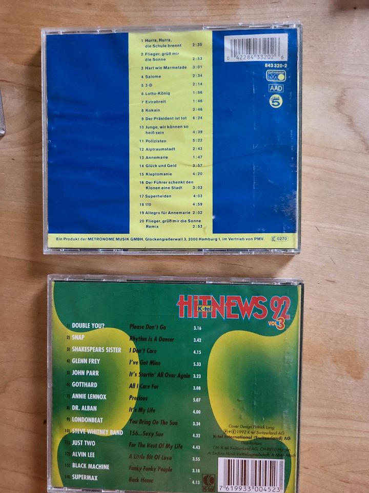 15 CDs, Sampler vorwiegend 90er Jahre in Eichenau