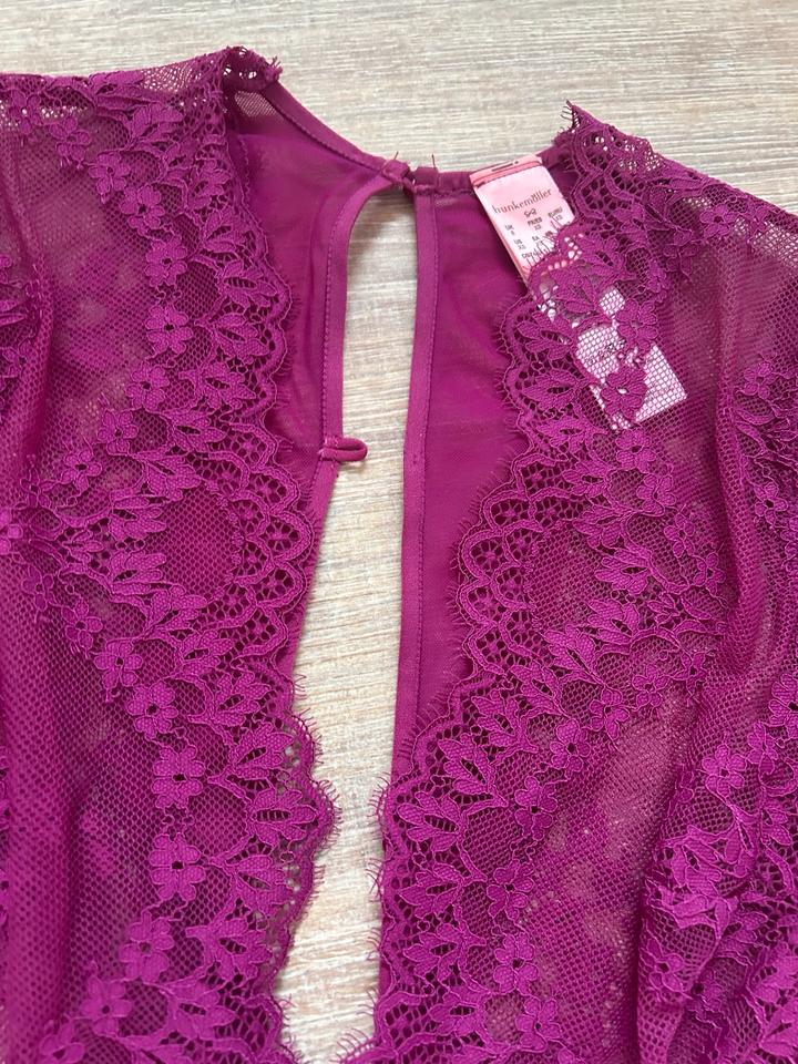 Neuer lila pink Body Dessous Unterwäsche Hunkemöller XS in Breisach am Rhein  