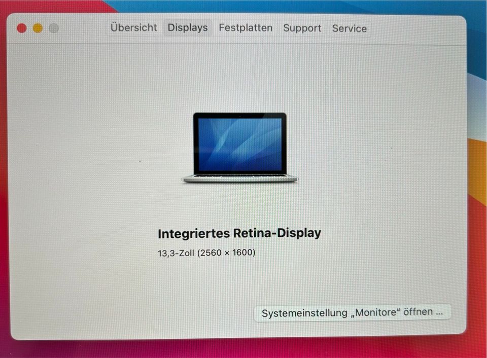 Apple MacBook Pro 13", Ende 2013, Retina, 256GB SSD, i5, 8GB RAM in Frankfurt am Main