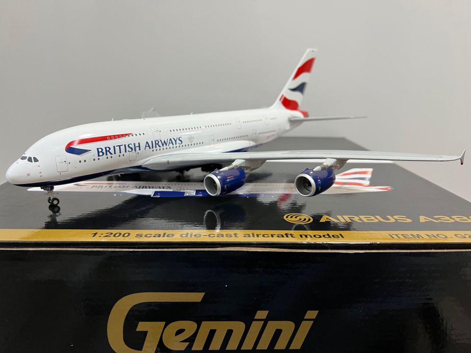 Gemini Jets 1:200 Airbus A380 British Airways G-XLEB NEU! in Berlin
