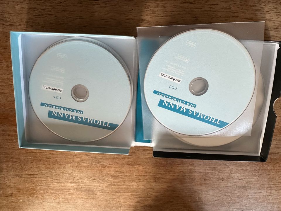 CDs - Thomas Mann "Der Zauberberg" in Stuttgart
