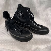 Converse Chucks schwarz Leder Gr.39,5 UNISEX Osterholz - Tenever Vorschau