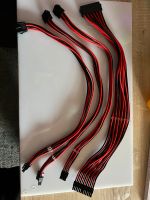 Cable Extension Kit rot/schwarz 50cm Schleswig-Holstein - Leck Vorschau