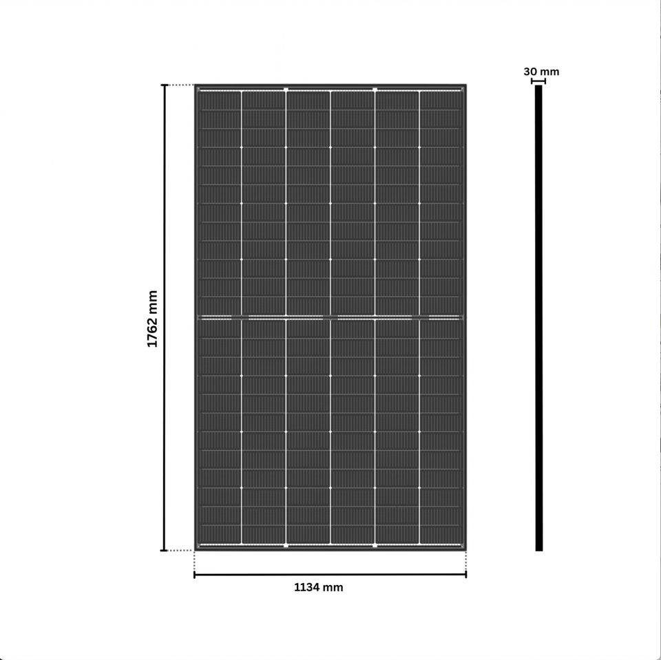 ☀️Lagerverkauf Akcome Topc Solarmodul Bifazial 440W Black Frame☀️ in Hamburg