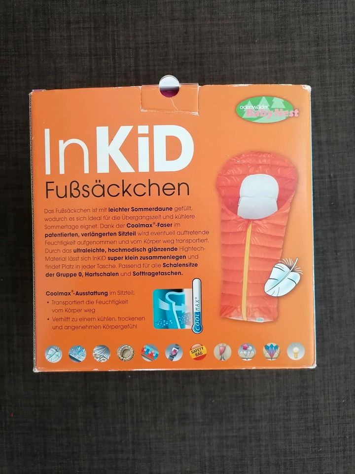 Odenwälder InKID Fußsäckchen Fußsack für Buggy Babynest in Friesenheim