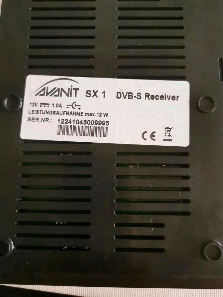 Avanti sx1 digit. Sat. Receiver in Waren (Müritz)