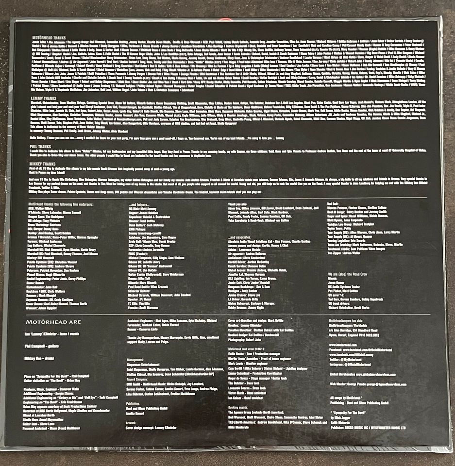 Motörhead - Bad Magic - rotes Vinyl - Record Store Day - 2500x in Aschaffenburg