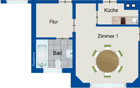 4 Raum Wohnung in Naumburg (Saale)