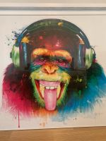 Wandbild 70x70 cm DJ Monkey Obergiesing-Fasangarten - Obergiesing Vorschau