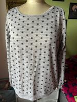 süßer Pullover Punkte Schleife am Rücken Polka Dots Gr. 42 L Düsseldorf - Bilk Vorschau