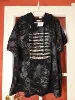 NEU Tredy Kapuzenshirt mit Etikett schwarz mit Pailletten Gr 3 Hessen - Butzbach Vorschau