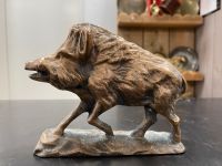 Wildschwein Skulptur Bronze  Dekoration Massiv Schwein Nordrhein-Westfalen - Mönchengladbach Vorschau