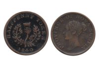 Kanada Nova Scotia 1/2 Penny 1840 Thüringen - Heilbad Heiligenstadt Vorschau