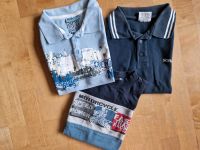 3 Jungen T-Shirts im Set Gr.110/116 Nordrhein-Westfalen - Breckerfeld Vorschau