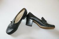 schwarze Halbschuhe Gr. 39 von Salamander - Vintage (42) Niedersachsen - Osnabrück Vorschau