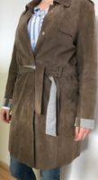 Tuzzi Ledermantel / Trenchcoat Veloursleder braun Hannover - Döhren-Wülfel Vorschau