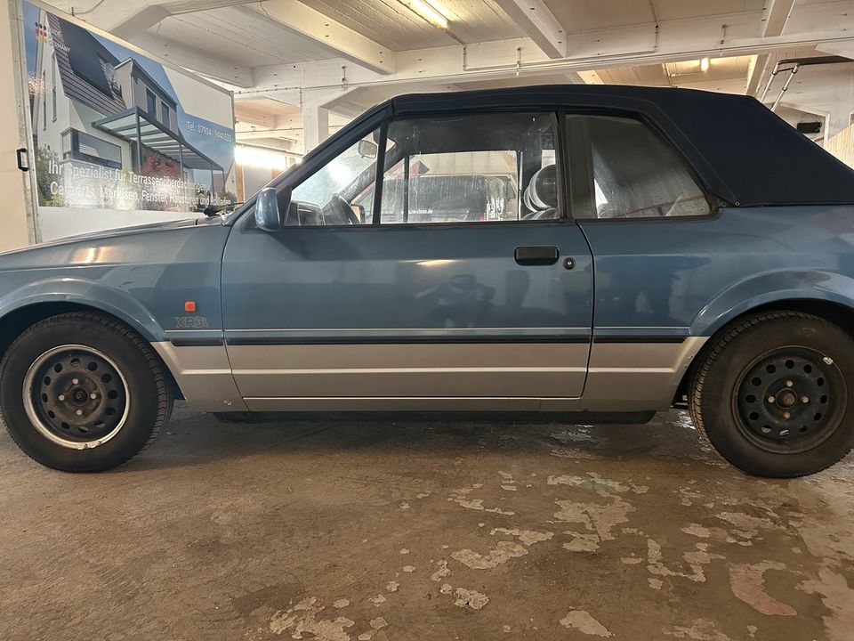 Ford Escort XR3i Cabrio mit H Zulassung in Schwäbisch Hall