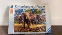 Ravensburger Puzzle 500 teile Elefantenfamilie Frankfurt am Main - Eschersheim Vorschau