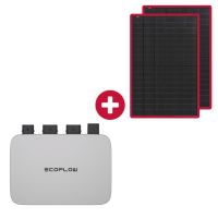 Balkonkraftwerk Ecoflow PowerStream + 2 x 405 W Full Black Solar Niedersachsen - Spelle Vorschau