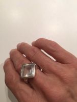 Zauberhafter Bergkristall-Ring mit sehr interessantem Schliff 925 Düsseldorf - Rath Vorschau