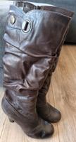 Stiefel Damen Leder Gr. 39 Bayern - Wertingen Vorschau