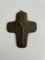 Sehr altes, kleines Wandkreuz Kreuz Christus Jesus Kirche Inri Düsseldorf - Golzheim Vorschau