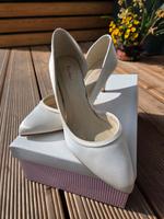 Sehr bequeme Brautschuhe Ivory Satin Sachsen - Marienberg Vorschau