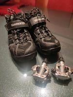 Shimano Schuhe Größe 43 mit Klickpedale Top!!! Bayern - Tiefenbach Kr Passau Vorschau