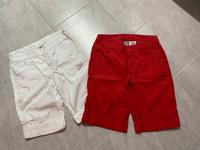 Nike Bermudas NP 45€ rot weiß Baden-Württemberg - Börtlingen Vorschau