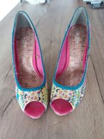 bunte Peeptoes * High Heels, sehr stylish, von Pep Step, sehr gut Schleswig-Holstein - Kappeln Vorschau