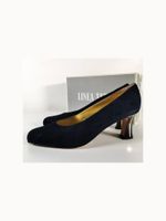 Vintage 80er Linea Terry Pumps Dunkelblau Wildleder 40,5 retro München - Schwabing-West Vorschau