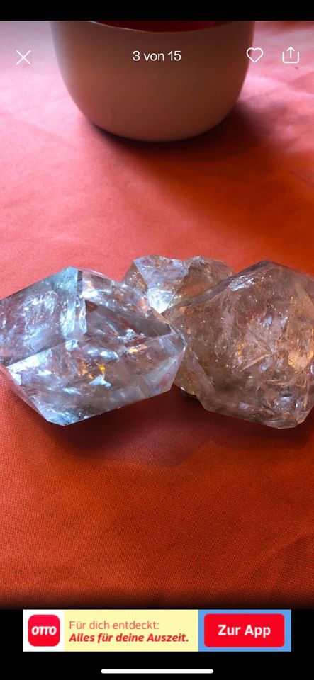 Herkimer Diamant 10cm lang 188g schwer in Hamburg