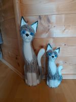 Deko Katzen, groß, Holz Hessen - Runkel Vorschau