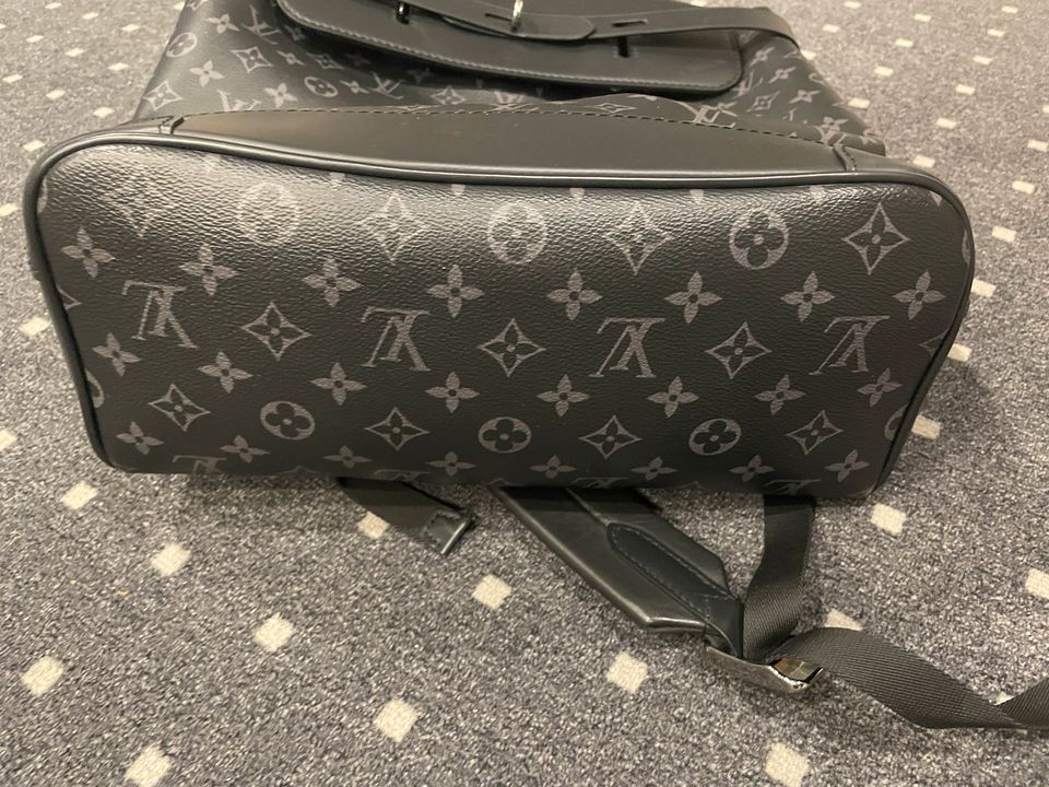 Louis Vuitton Steamer Backpack Monogram Eclipse