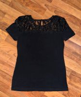 Damen T-Shirt von H&M Größe S Spitzenverzierung schwarz Stuttgart - Wangen Vorschau