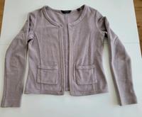 Jacke Blazer aus Baumwolle Gr. 36 grau-lila glänzend⁶ Hessen - Lahnau Vorschau