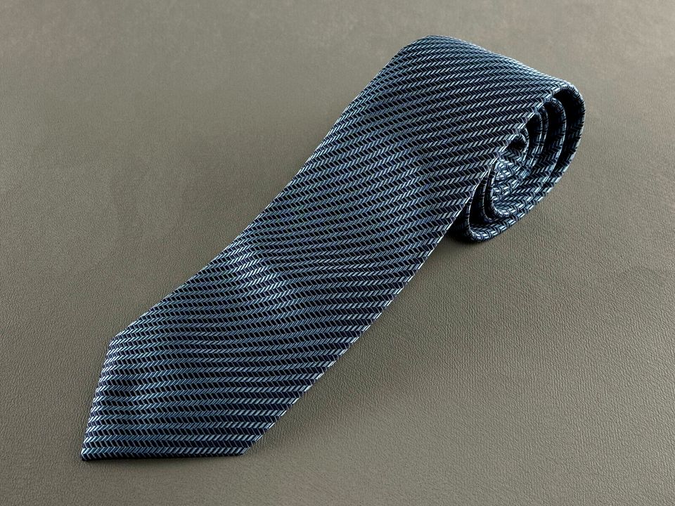 Patek Philippe Krawatte Schleife Necktie Tie 100% Seide Silk Blau in Bremen