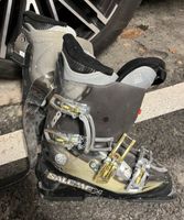 Skischuhe Ski Schuhe Salomon grau Gold 27 27,5 bzw 42 Bayern - Marktheidenfeld Vorschau