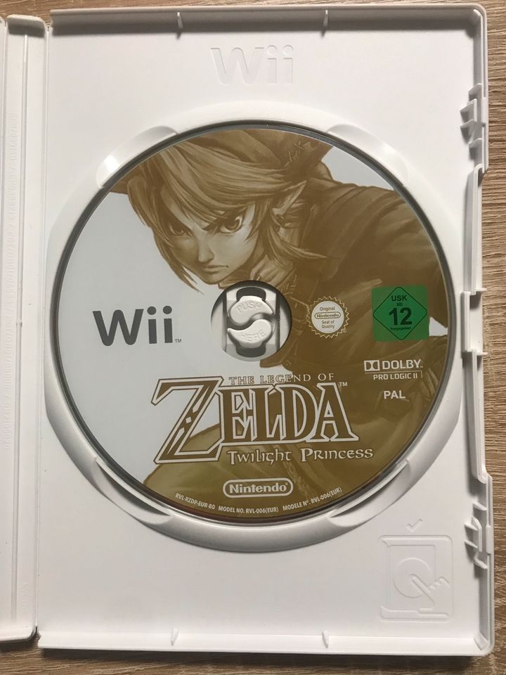 Nintendo WII Spiel „The legend of Zelda - twilight princess“ in Bergen auf Rügen